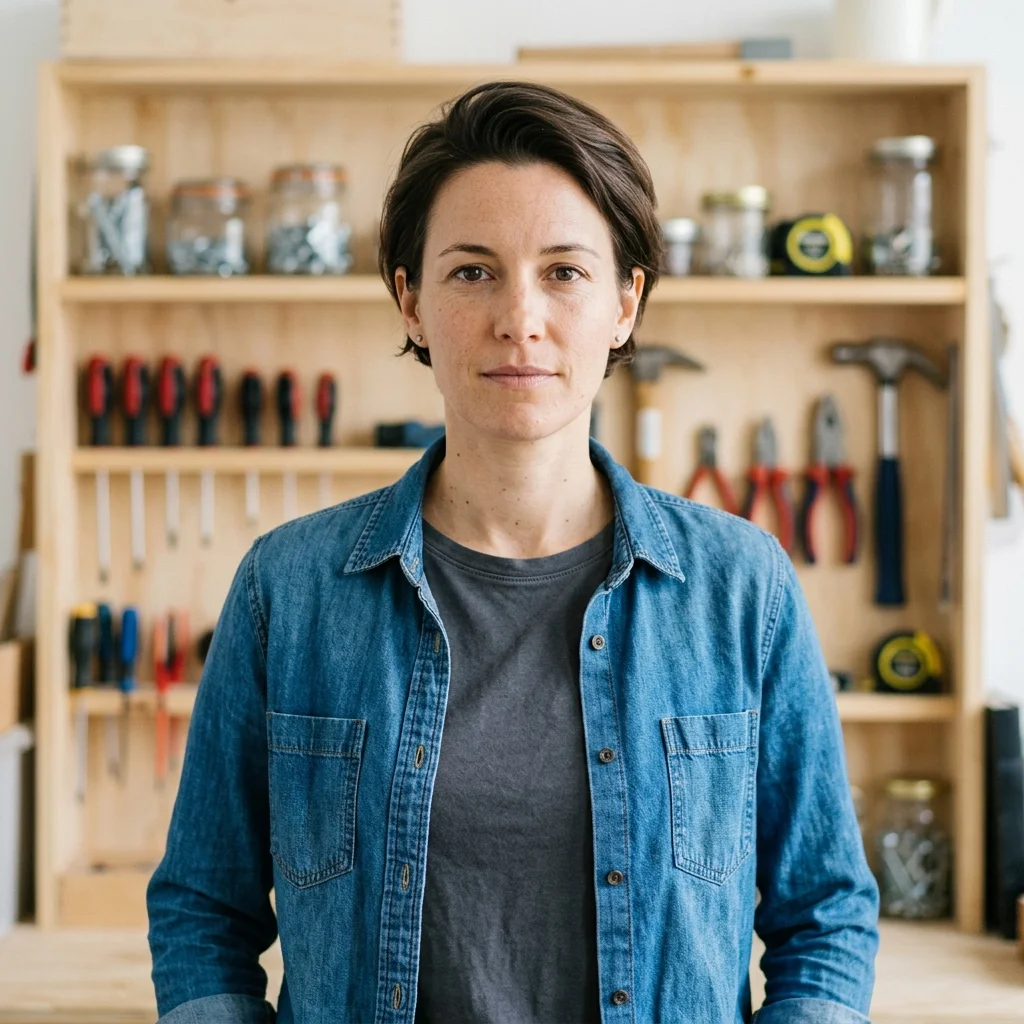 Portrait de Léa Ozouf, experte travaux et bricolage à La Maison Cocon